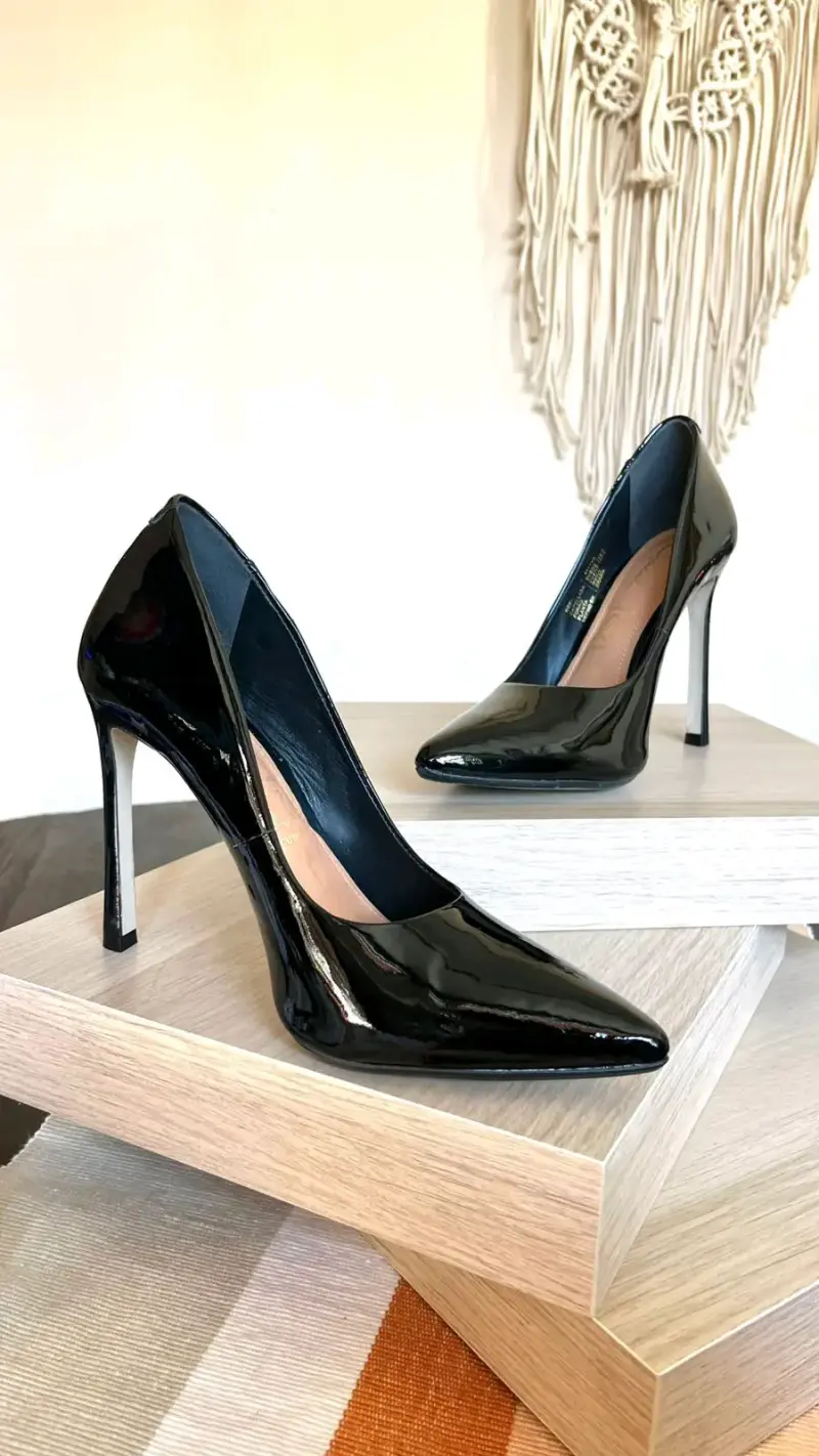 Zapato Gacel de tacón alto negro - 3