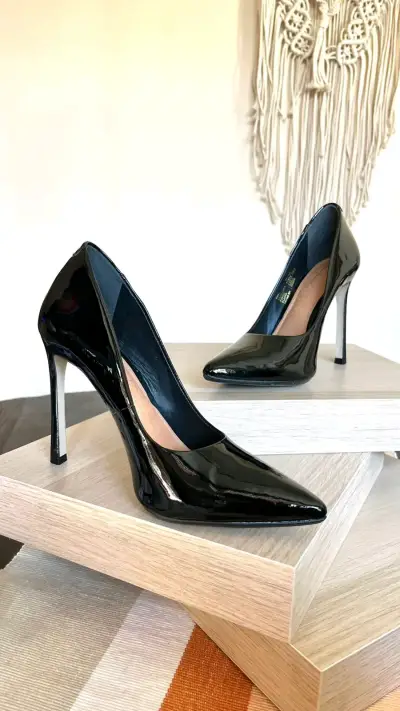 Zapato Gacel de tacón alto negro - miniatura 3