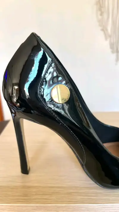 Zapato Gacel de tacón alto negro - miniatura 6
