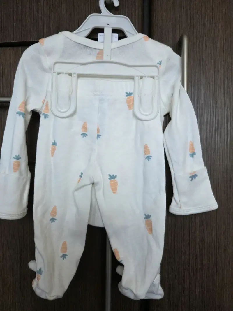 Conjunto bebé con estampado de zanahorias - 2