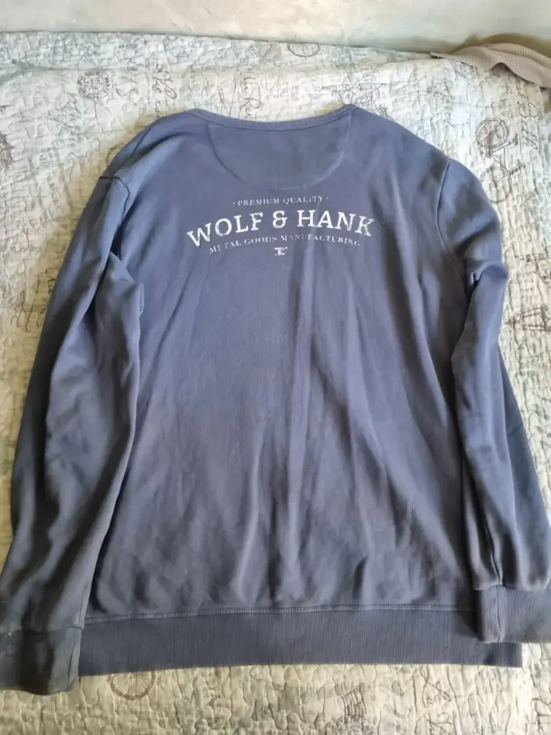 Polerón azul Wolf & Hank - 2