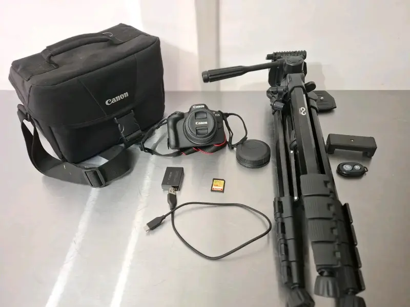 Conjunto Canon con trípode - 2