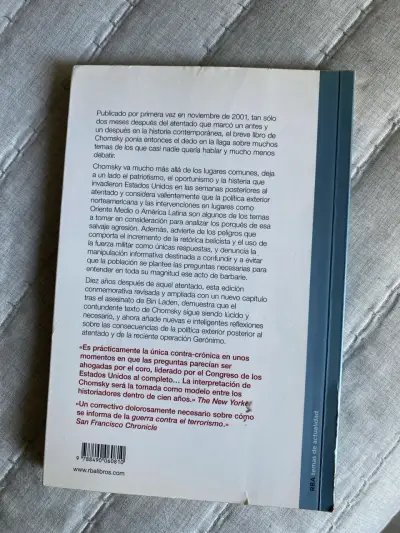 Libro 11/09/2001 Noam Chomsky - miniatura 2