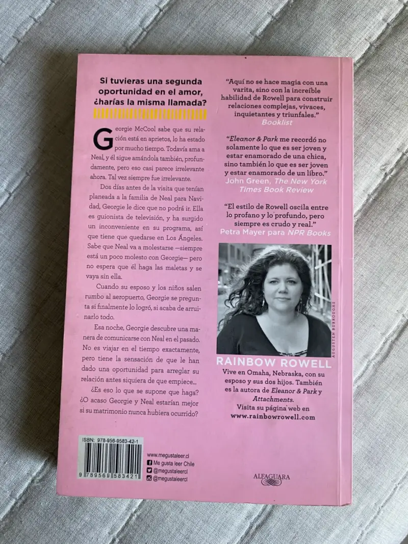 Libro Landline de Rainbow Rowell - 2