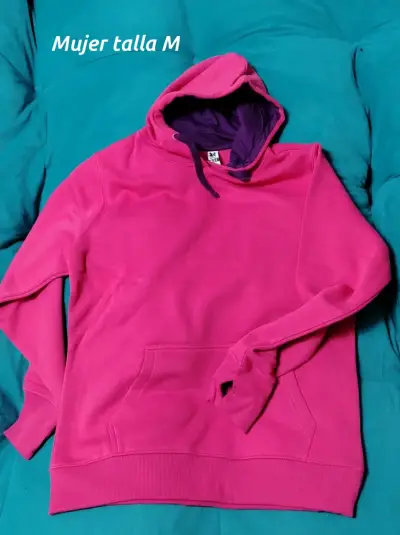 Polerón rosado para mujer - miniatura 1