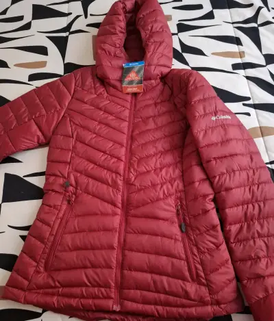 Chaqueta acolchada roja mujer - miniatura 3