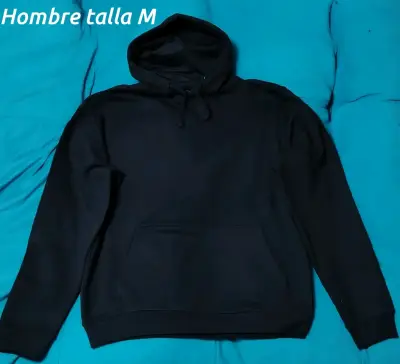 Polerón hombre gris talla M - miniatura 2