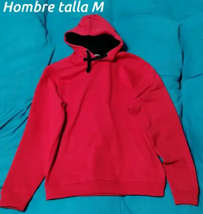 Polerón hombre gris talla M - miniatura 4