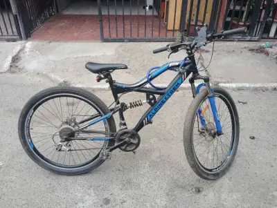Bicicleta montaña azul 27.5" - miniatura 1