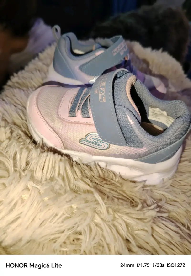 Zapatillas luces rosadas para niños - 4