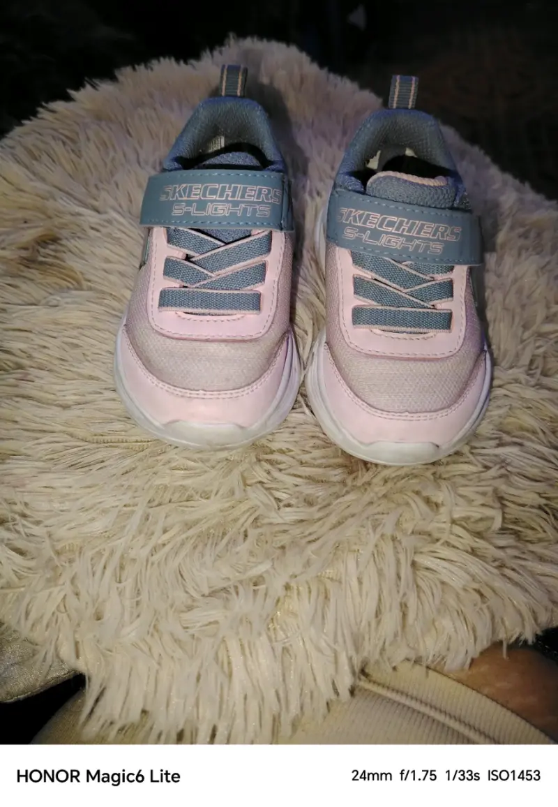 Zapatillas luces rosadas para niños - 6