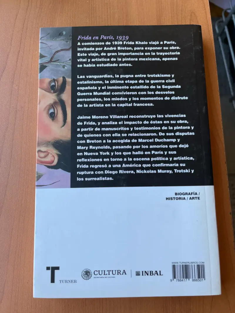Libro Frida en París, 1939 - 2