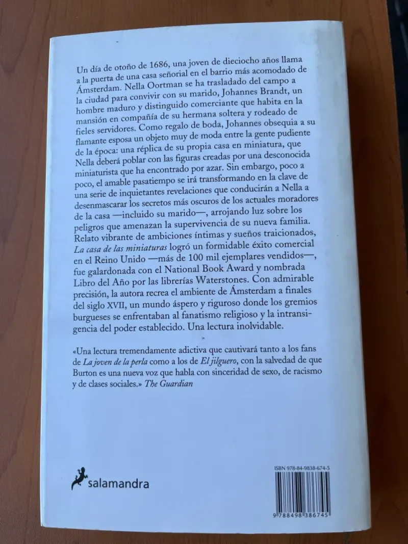 La Casa de las Miniaturas - Jessie Burton - 2