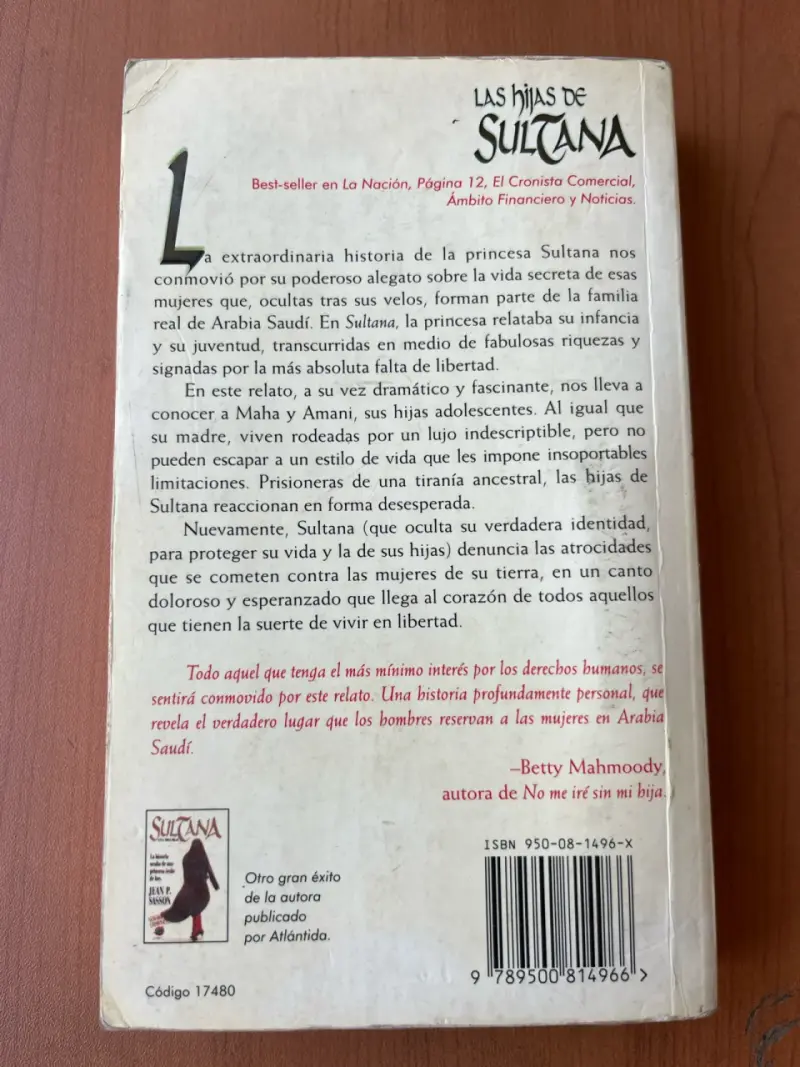 Libro 'Las Hijas de Sultana' - 2