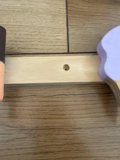 Perchero de madera infantil - miniatura 2