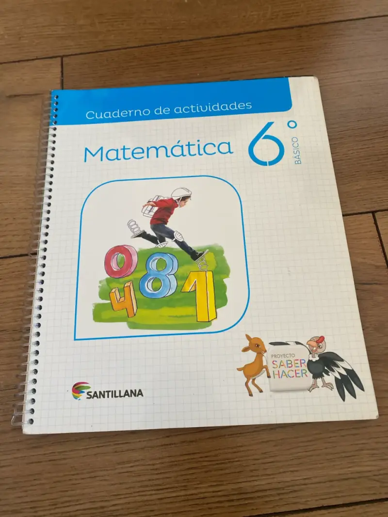 Cuaderno Matemáticas 6° Básico - 1