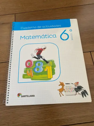 Cuaderno Matemáticas 6° Básico - miniatura 1