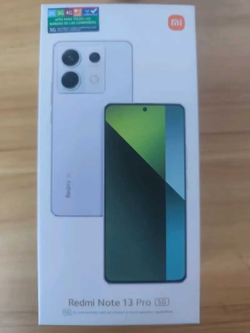 Xiaomi Redmi Note 13 Pro 5G color Negro