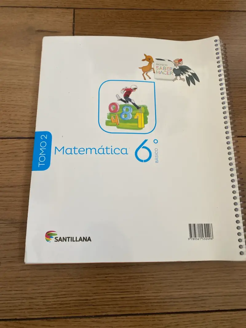 Libro Matemática 6° Básico - 2