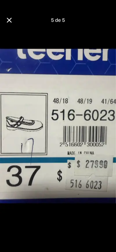 Zapatos de colegio talla 37 - miniatura 5