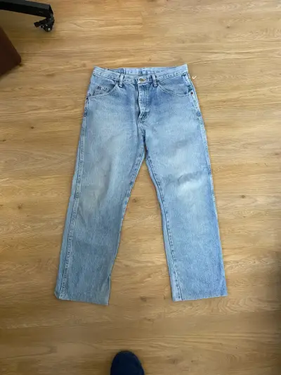 Jeans azul claro unisex Wrangler - miniatura 1