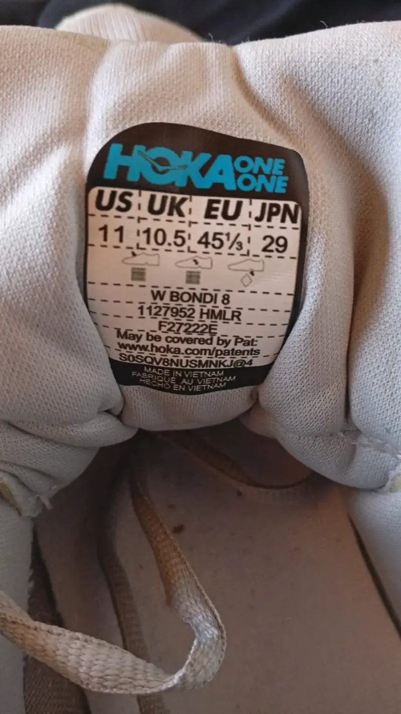 Zapatillas  Hoka blancas gris - 3