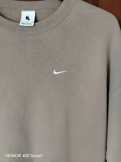 Polerón beige Nike talla M - miniatura 2