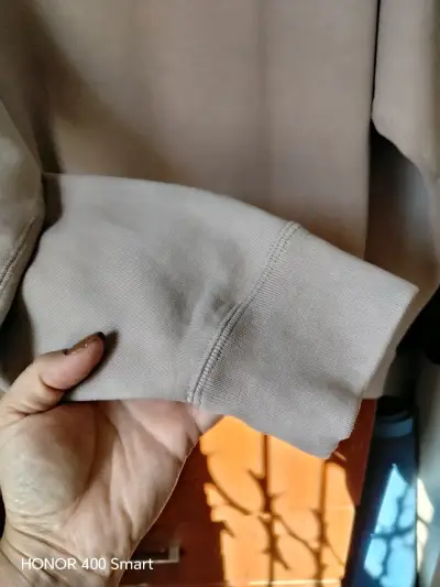 Polerón beige Nike talla M - miniatura 4