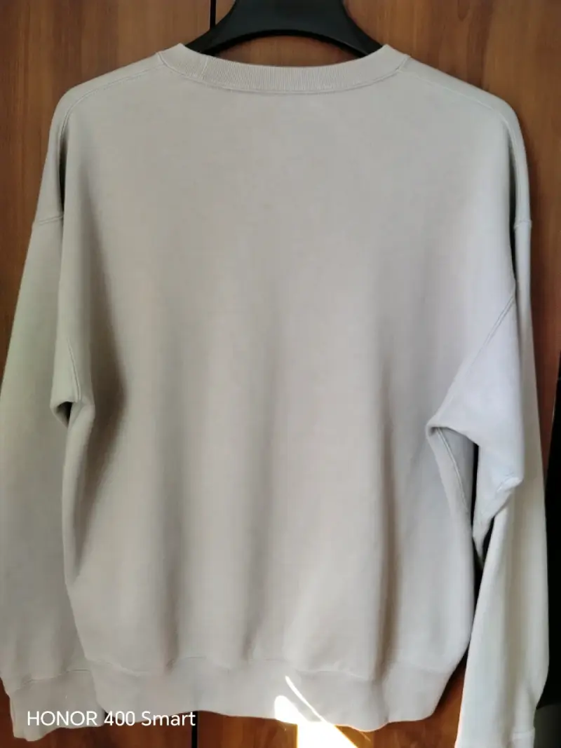 Polerón beige Nike talla M - 5
