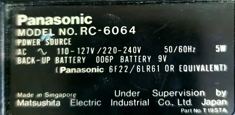 Radio Panasonic retro - 4
