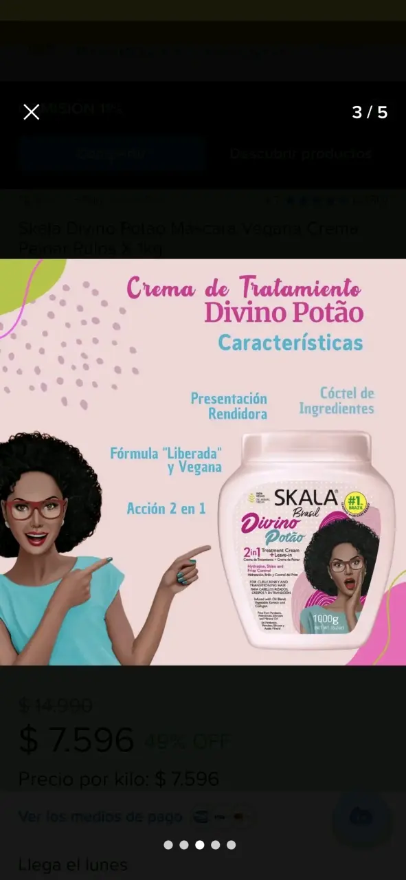 Crema de tratamiento Skala 1000g - 4