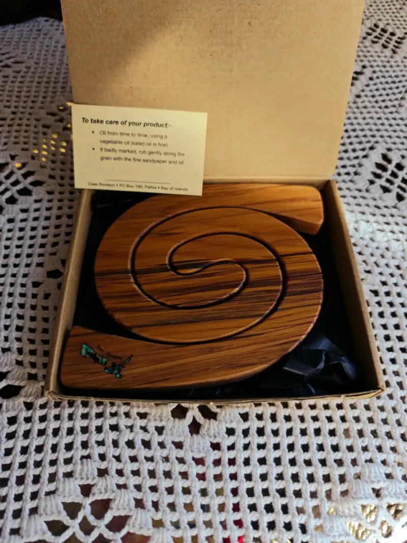 Juego de tablemats de madera - 2