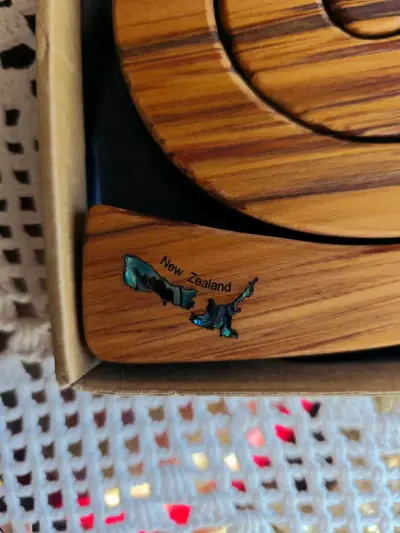 Juego de tablemats de madera - miniatura 3