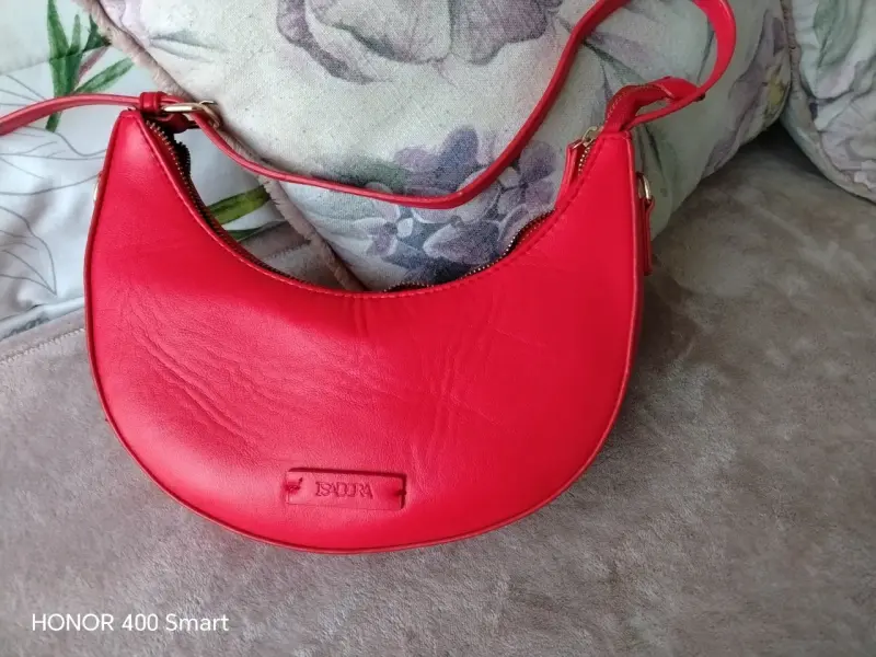 Cartera Zara y roja Isadora - 4
