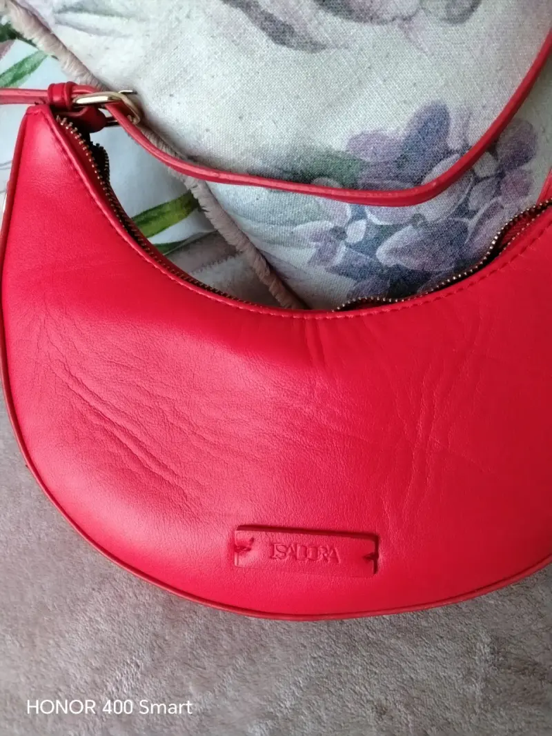 Cartera Zara y roja Isadora - 5