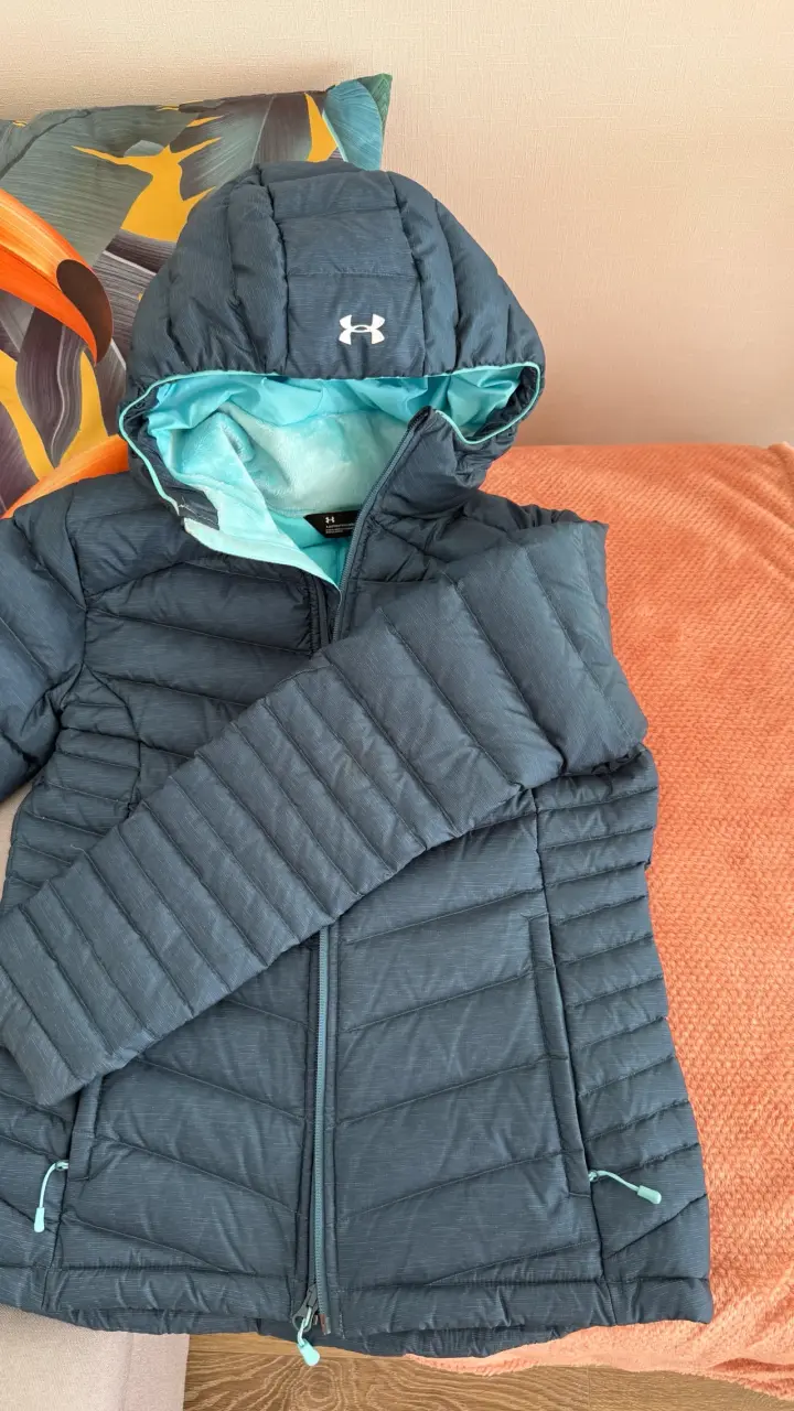 Chaqueta acolchada azul - 1