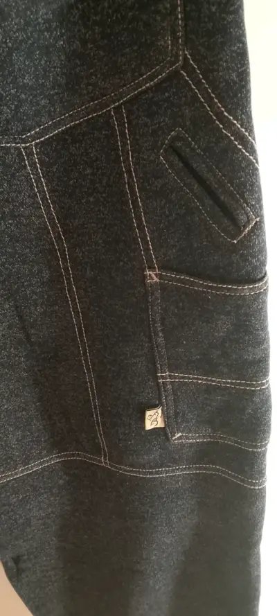 Pantalón de algodón gris oscuro - miniatura 5
