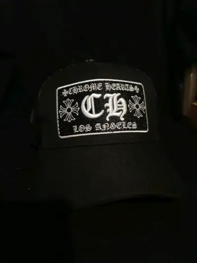 Gorro negro Chrome Hearts - miniatura 1