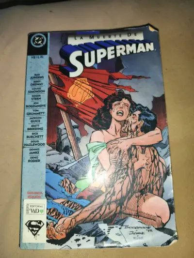 Comic La Muerte de Superman - miniatura 1