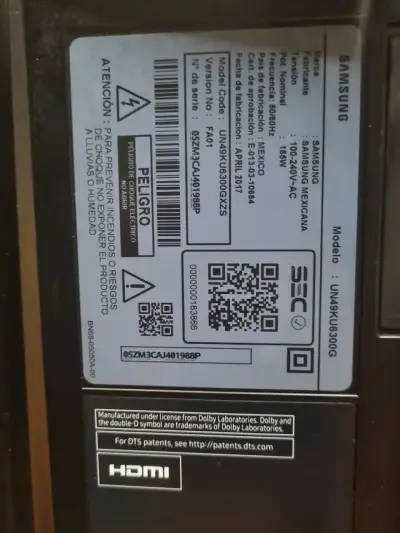 Televisor LED pantalla curva - miniatura 3
