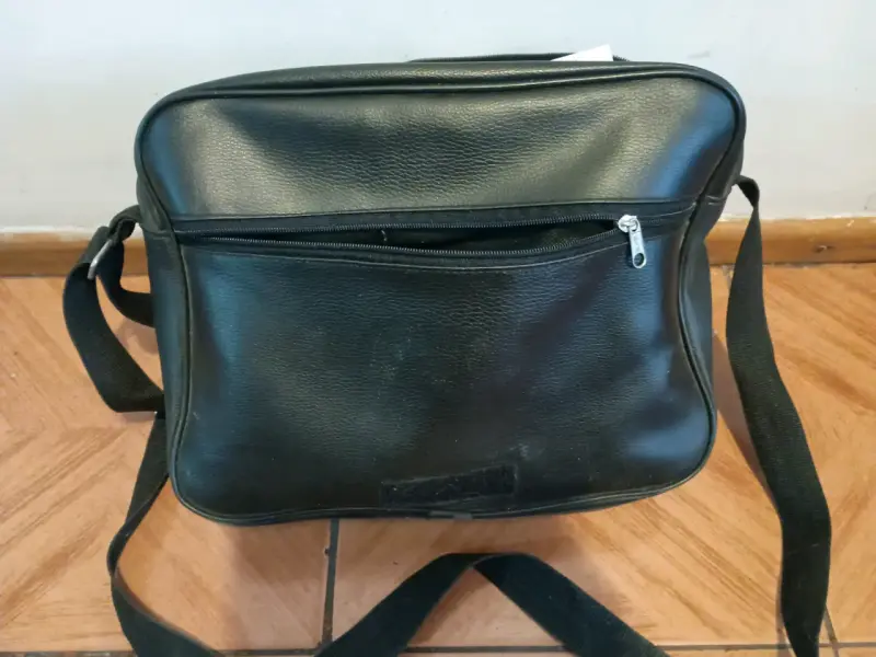 Bandolera Adidas negra vintage - 2