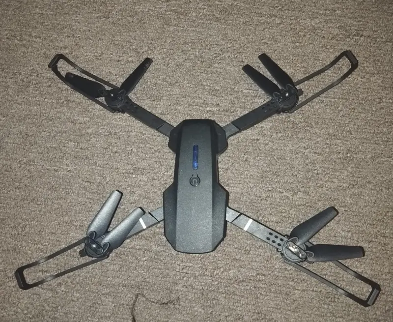 Drone plegable negro - 1