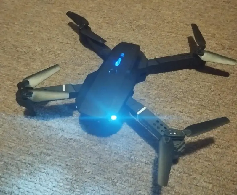 Drone plegable negro - 5