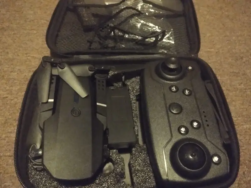 Drone plegable negro - 6