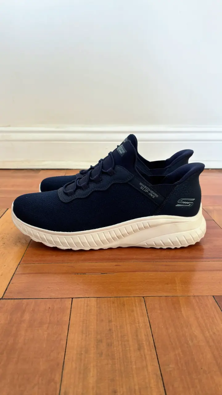 Zapatillas Skechers Slip-Ins Mujer Azul Marino - 3