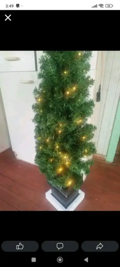 Árbol de Navidad LED con 80 luces - miniatura 2