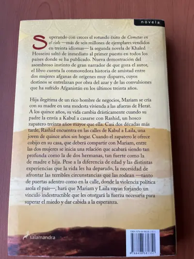 Mil soles espléndidos - Libro - miniatura 2