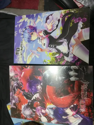 Cuadros anime Re:Zero y Tokyo Ghoul - miniatura 1