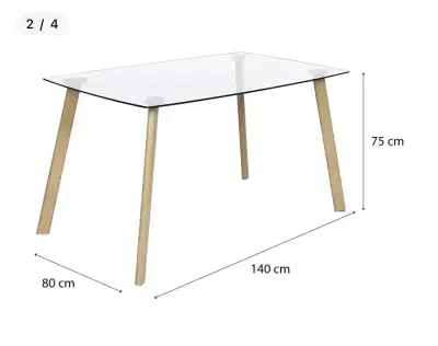 Mesa de vidrio - miniatura 3