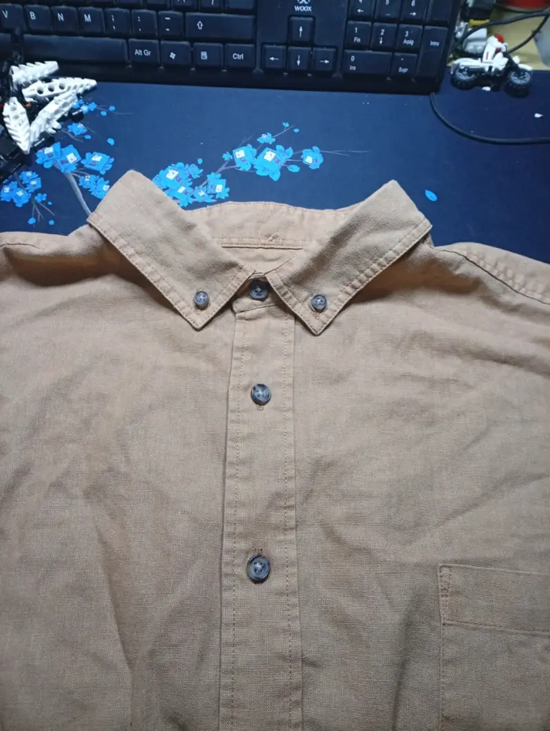 Camisa marrón de hombre - 2